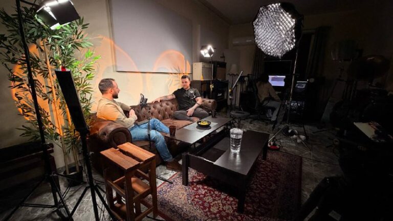 Grabacion podcast Trebol Tree